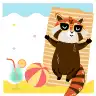 レッサーパンダの夏（7月）