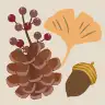 秋の落としもの（10月）"