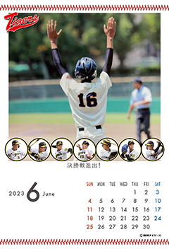 阪神タイガース選手2023のこよみフォトカレンダーあり