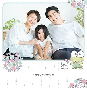 けろけろけろっぴ（第1弾）のフォトブック表紙