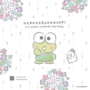 けろけろけろっぴ（第1弾）のフォトブック裏表紙