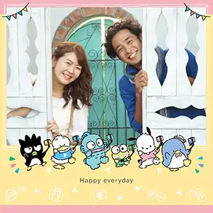 はぴだんぶい（自撮り）のフォトブック表紙