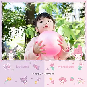 限定①マイメロディ＆クロミのフォトブック表紙