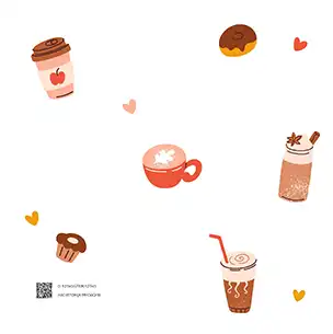 ショコラ色の休日（2月）のフォトブック裏表紙