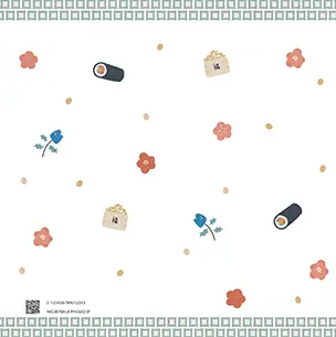 鬼はそと・福はうち（2月）のフォトブック裏表紙