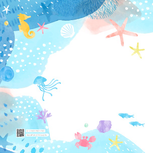 海の中（7月）