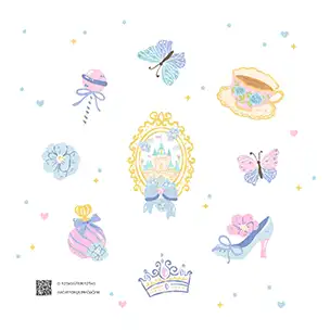 お姫さまのフォトブック裏表紙